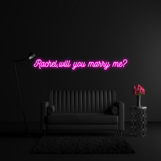 CREATE YOUR OWN WEDDING NEON SIGN Rachel,will y...