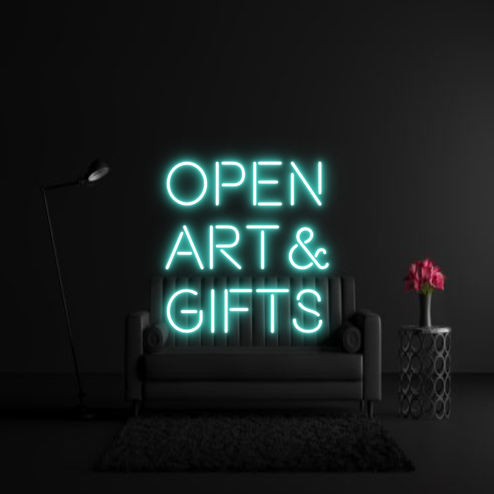 CREATE YOUR OWN WEDDING NEON SIGN OPEN
ART &
...