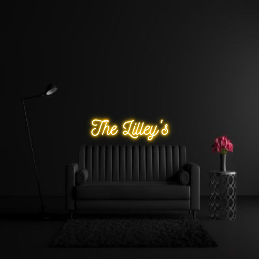 CREATE YOUR OWN WEDDING NEON SIGN The Lilley's