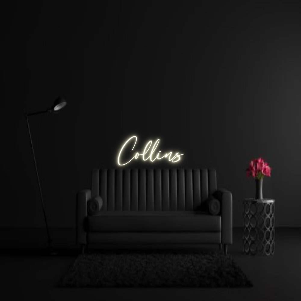 CREATE YOUR OWN WEDDING NEON SIGN Collins