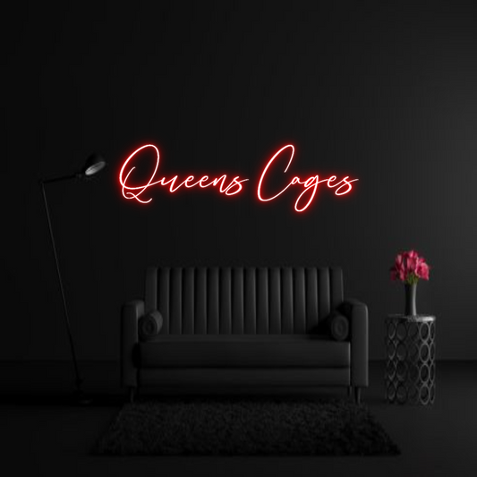 CREATE YOUR OWN WEDDING NEON SIGN Queens Cages