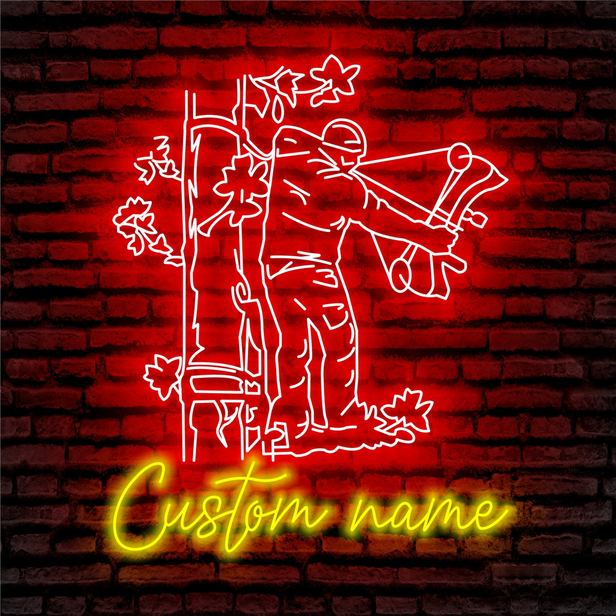 Bow Hunter Neon Sign - Custom Name Bow Hunter Neon Signs For Home, Birthday Gift Giving Name Neon Lights