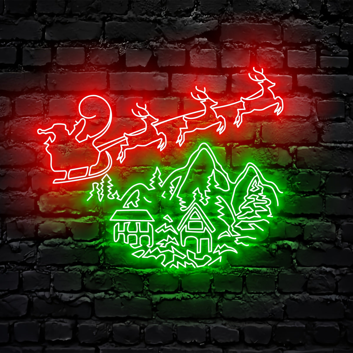 Christmas Neon Sign - Custom Christmas Led Neon Sign for Home Decor