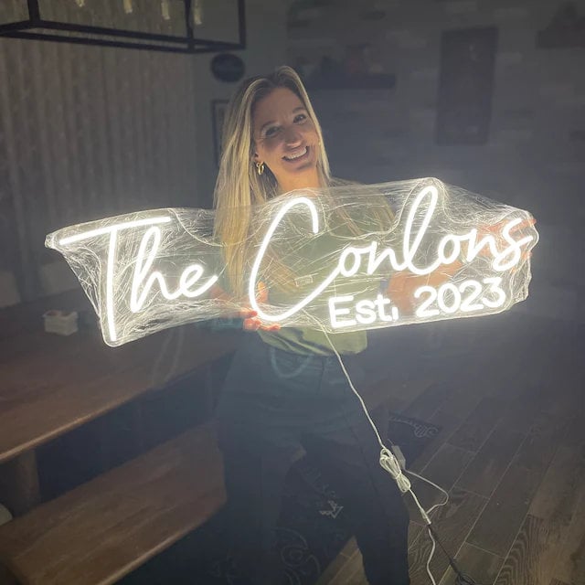 Wedding Neon Sign, Neon Wedding Sign Custom Wedding Decor, Neon Sign Wedding Wall Decor, Wedding Neon Lights Personalized Gifts,Sign For Wedding, Wedding Sign Engagement Gifts