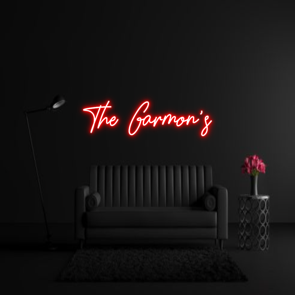 CREATE YOUR OWN WEDDING NEON SIGN The Garmon's
