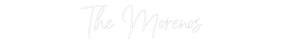 CREATE YOUR OWN WEDDING NEON SIGN The Morenos