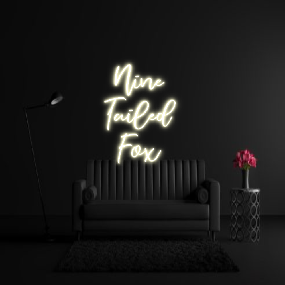 CREATE YOUR OWN WEDDING NEON SIGN Nine 
Tailed...