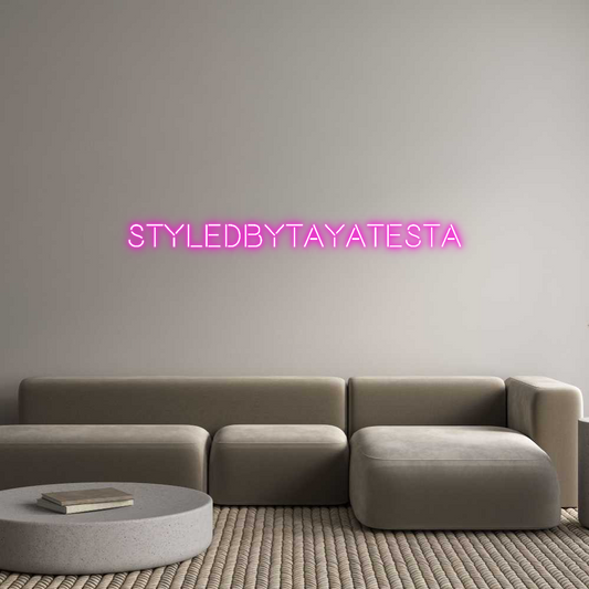 CREATE YOUR OWN CUSTOM NEON StyledByTayaT...