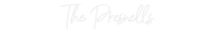 CREATE YOUR OWN WEDDING NEON SIGN The Presnells