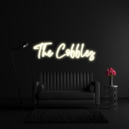 CREATE YOUR OWN WEDDING NEON SIGN The Cobbles