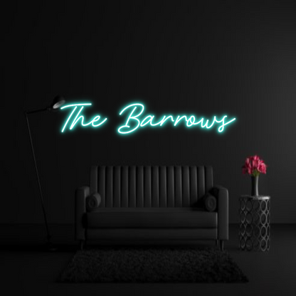CREATE YOUR OWN WEDDING NEON SIGN The Barrows