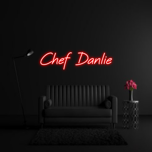 CREATE YOUR OWN WEDDING NEON SIGN Chef Danlie