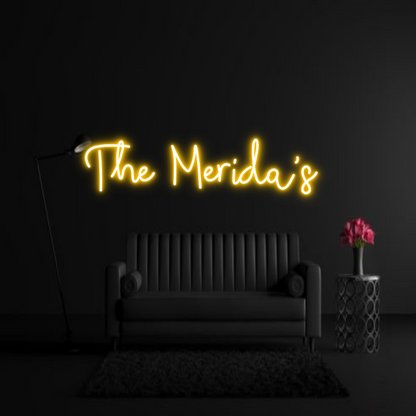 CREATE YOUR OWN WEDDING NEON SIGN The Merida's