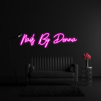 CREATE YOUR OWN WEDDING NEON SIGN Nails By Denna