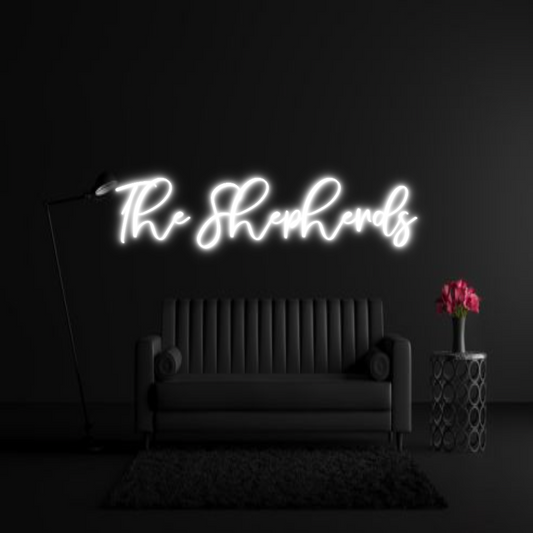 CREATE YOUR OWN WEDDING NEON SIGN The Shepherds