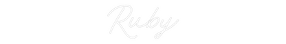 CREATE YOUR OWN WEDDING NEON SIGN Ruby