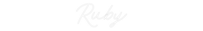 CREATE YOUR OWN WEDDING NEON SIGN Ruby