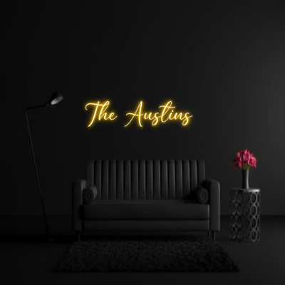 CREATE YOUR OWN WEDDING NEON SIGN The Austins