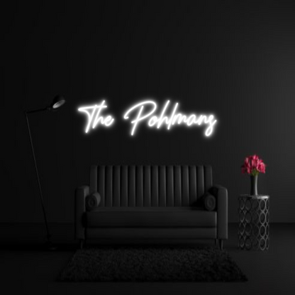 CREATE YOUR OWN WEDDING NEON SIGN The Pohlmans