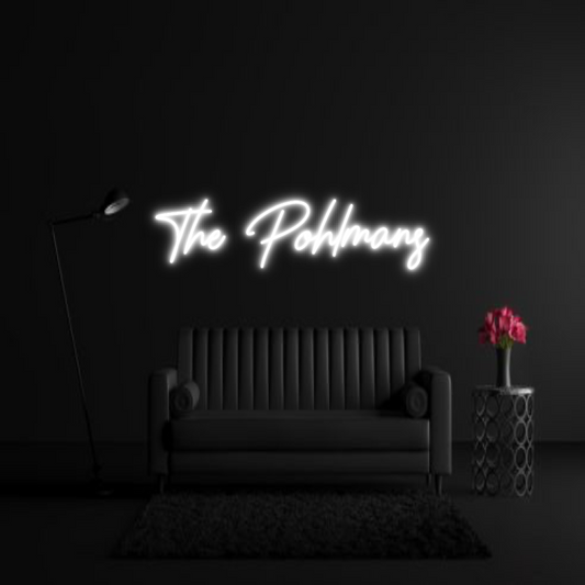 CREATE YOUR OWN WEDDING NEON SIGN The Pohlmans