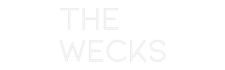 CREATE YOUR OWN WEDDING NEON SIGN The
Wecks