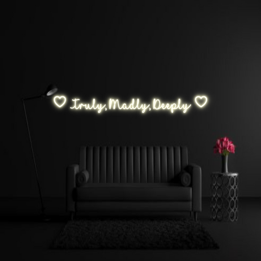 CREATE YOUR OWN WEDDING NEON SIGN  Truly, Madl...