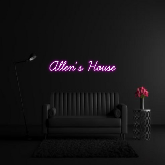 CREATE YOUR OWN WEDDING NEON SIGN Allen’s House