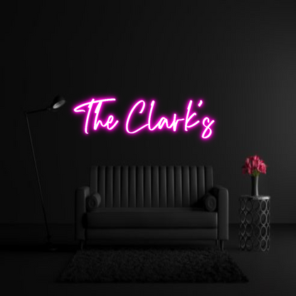CREATE YOUR OWN WEDDING NEON SIGN The Clark’s