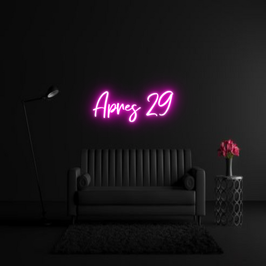 CREATE YOUR OWN WEDDING NEON SIGN Apres 29