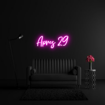 CREATE YOUR OWN WEDDING NEON SIGN Apres 29