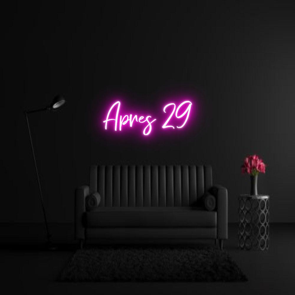 CREATE YOUR OWN WEDDING NEON SIGN Apres 29