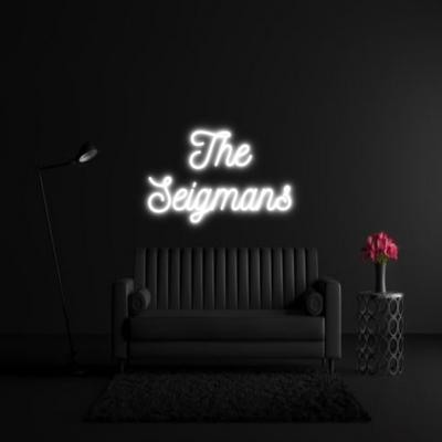 CREATE YOUR OWN WEDDING NEON SIGN The
Seigmans