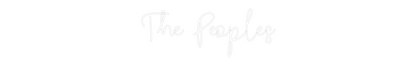 CREATE YOUR OWN WEDDING NEON SIGN The Peoples