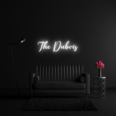 CREATE YOUR OWN WEDDING NEON SIGN The Dubois