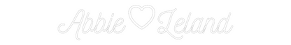 CREATE YOUR OWN WEDDING NEON SIGN AbbieLeland