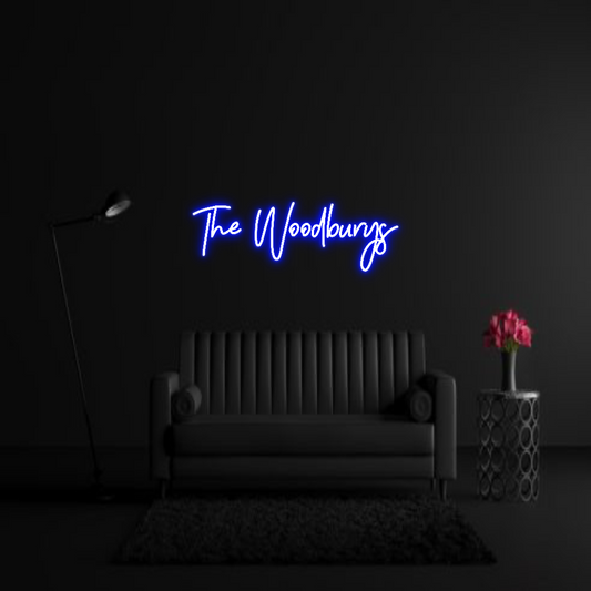 CREATE YOUR OWN WEDDING NEON SIGN The Woodburys