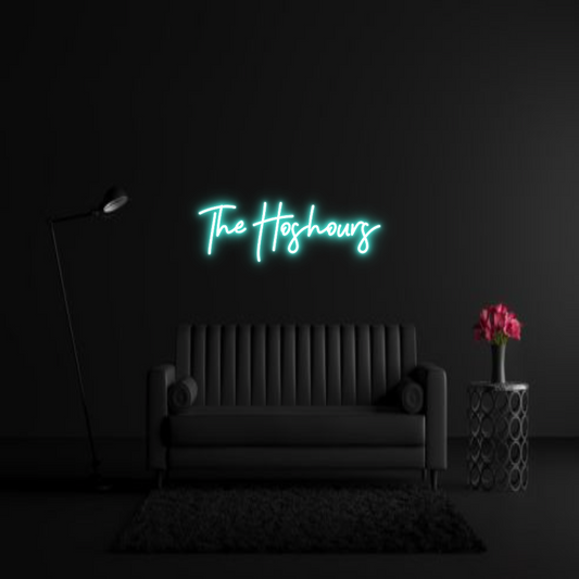 CREATE YOUR OWN WEDDING NEON SIGN The Hoshours