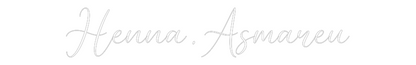 CREATE YOUR OWN WEDDING NEON SIGN Henna.Asmareu