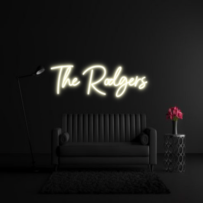 CREATE YOUR OWN WEDDING NEON SIGN The Rodgers