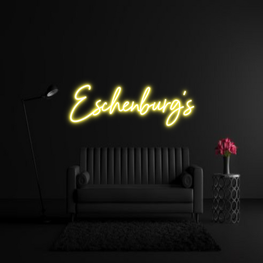 CREATE YOUR OWN WEDDING NEON SIGN Eschenburg’s
