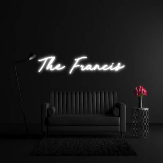 CREATE YOUR OWN WEDDING NEON SIGN The Francis