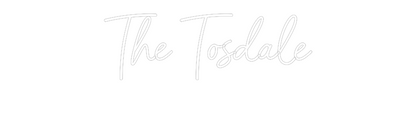 CREATE YOUR OWN WEDDING NEON SIGN The Tosdale