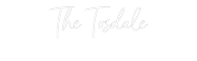 CREATE YOUR OWN WEDDING NEON SIGN The Tosdale