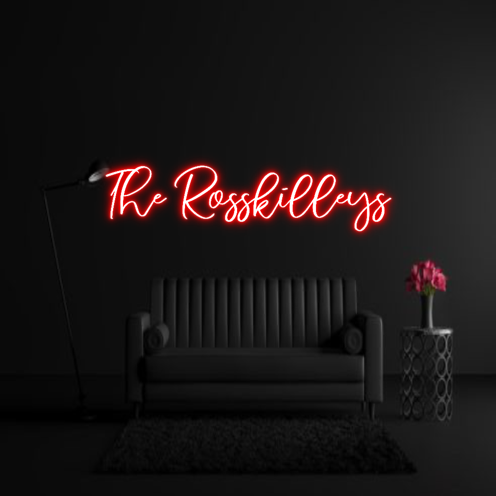 CREATE YOUR OWN WEDDING NEON SIGN The Rosskilleys