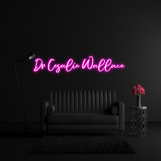 CREATE YOUR OWN WEDDING NEON SIGN Dr Cesalie Wa...