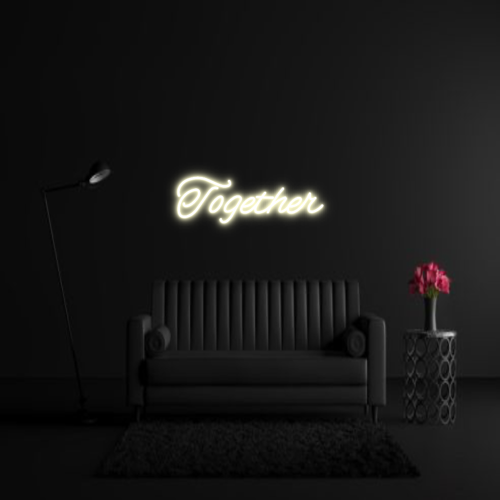 CREATE YOUR OWN WEDDING NEON SIGN Together