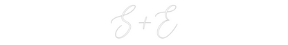 CREATE YOUR OWN CUSTOM NEON S+E