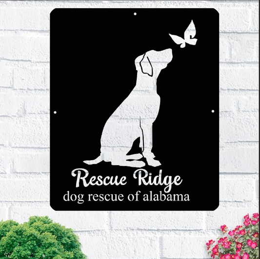 Metal Sign 24in - Ayers Monica