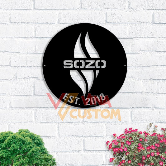 Metal Sign 36in No Led -  John Houston