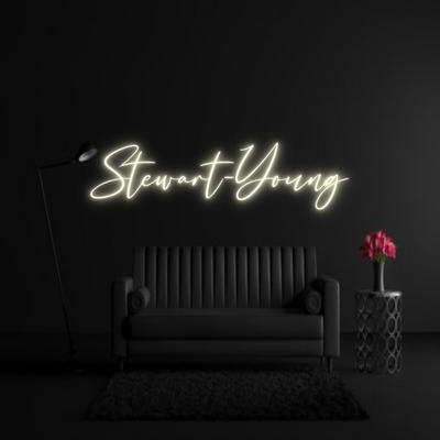 CREATE YOUR OWN WEDDING NEON SIGN Stewart-Young